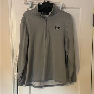 Under Armour Charcoal Quarter-Zip Top